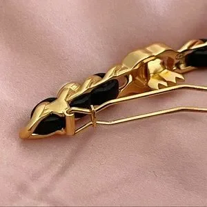 [BNIB] CHANEL - 20A CC Turnlock Chain Hair Clip Barrette CHANEL | Accessories | Bnib Chanel 2a Cc Turnlock Chain Hair  main image 3